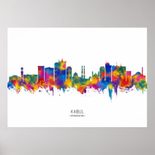 Póster Esquina de Kabul Afghanistan