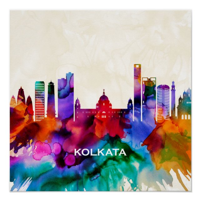 Póster Esquina de Kolkata (Anverso)