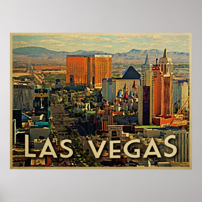 Póster Esquina de Las Vegas (Frente)