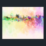 Póster Esquina de Londres sobre fondo acuático<br><div class="desc">Esquina de Londres sobre fondo acuático</div>