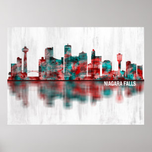 Póster Esquina de Niagara Falls Canada