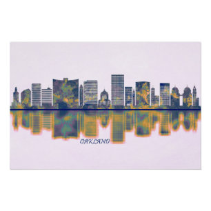 Póster Esquina de Oakland