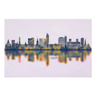 Póster Esquina de Oslo