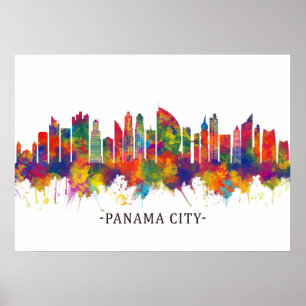 Póster Esquina de Panamá