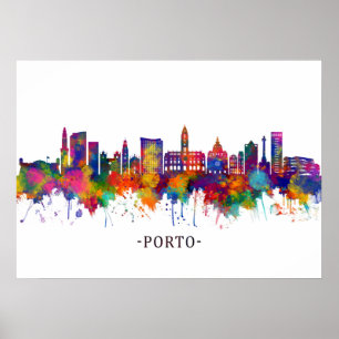 Póster Esquina de Porto Portugal