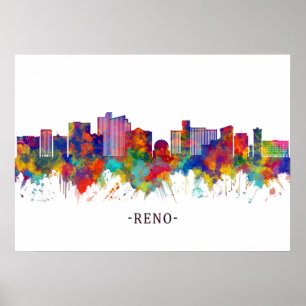 Póster Esquina de Reno Nevada