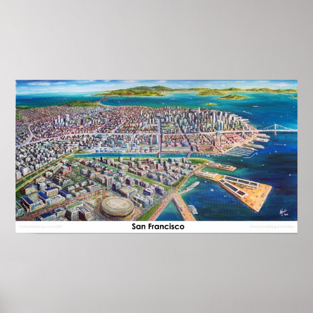 Póster Esquina de San Francisco 2030 (Frente)