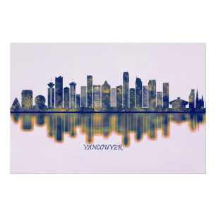 Póster Esquina de Vancouver