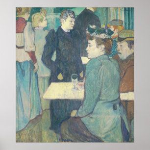 Póster Esquina del Moulin - Bella Artes de Toulouse-Lautr