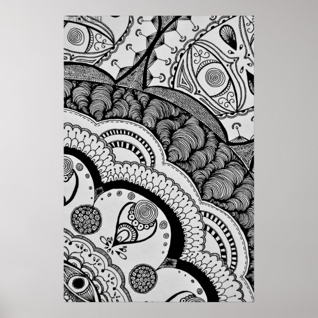 Póster Esquina Mandala. (Frente)