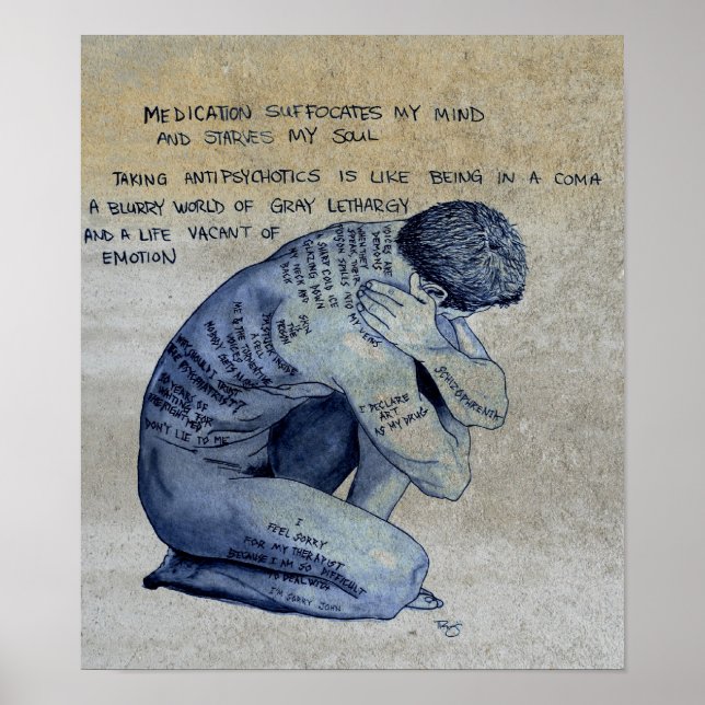 Póster Esquizofrenia (Frente)