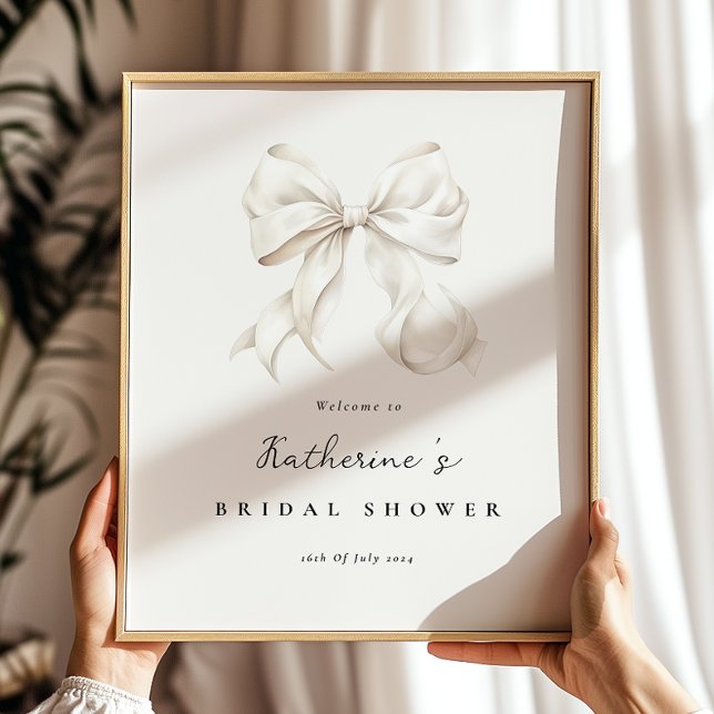 Póster Está atando al Poster de bienvenida de la ducha de (Subido por el creador)