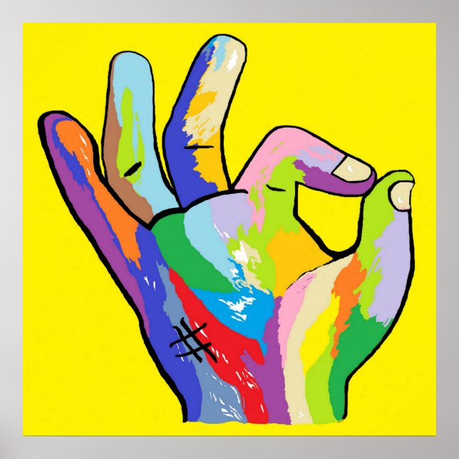 Póster Está bien (Frente)