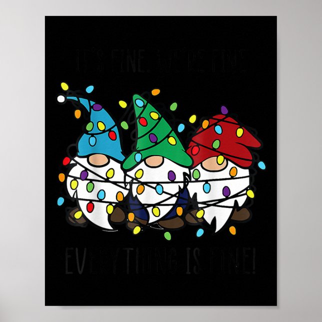 Póster Está bien, estamos bien, todo está bien. (Frente)