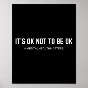 Póster Está bien no estar bien