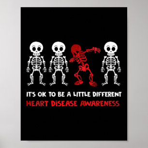 Póster Está Bien Ser Una Pequeña Diferente Enfermedad Car