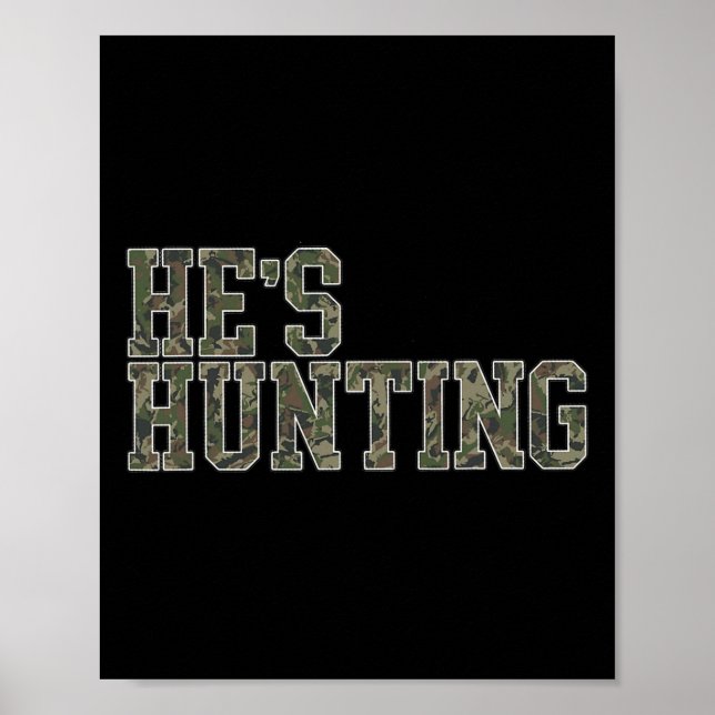 Póster Está cazando a una esposa que cazaba a una esposa  (Frente)