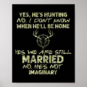 Póster Está cazando si seguimos casados en los mares de c