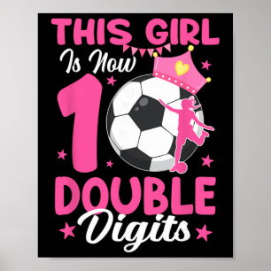 Póster Esta chica ahora es una chica de fútbol de dos díg