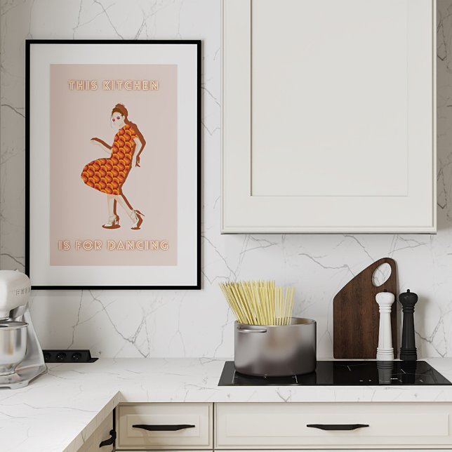 Póster Esta cocina es para una Naranja bailarina Poster (Subido por el creador)