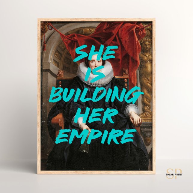 Póster Está construyendo la muralla de citas de pintura r (Subido por el creador)
