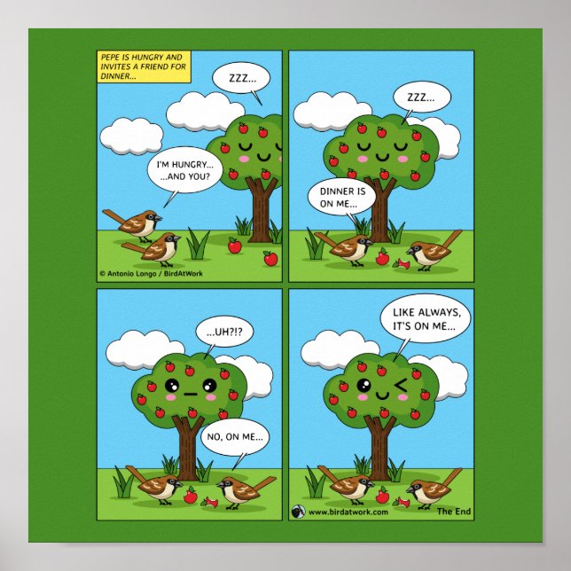 Póster Está en mi... Cómic (Frente)