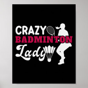 Póster Está en mi juego Dna Dminton Shuttle Racket Dminto