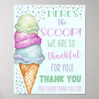 Póster Esta es la apreciación de Scoop Ice Cream