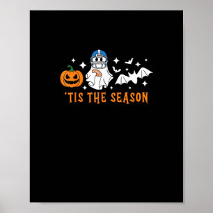 Póster Esta es la calabaza espeluznante del Halloween de 