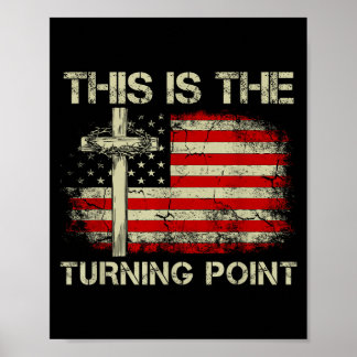 Póster Esta Es La Cruz De Fe Int Que Nos Une Bandera Patr