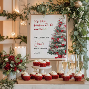 Póster Esta es la ducha de novias de los Navidades Red Bo