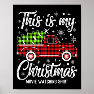 Póster Esta Es La Película De Mis Navidades Mirando La Ca