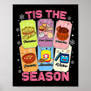Póster Esta es la tarjeta navideña de temporada Pan Dul N