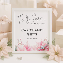Póster Esta es la temporada Cards Gifts Rótulo Bridal Sho