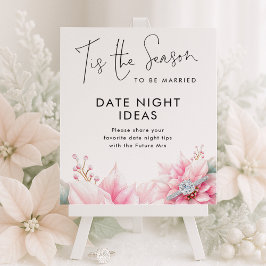 Póster Esta es la temporada Date Night Ideas Bridal Showe