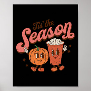 Póster Esta Es La Temporada De La Especie De Calabaza Cae