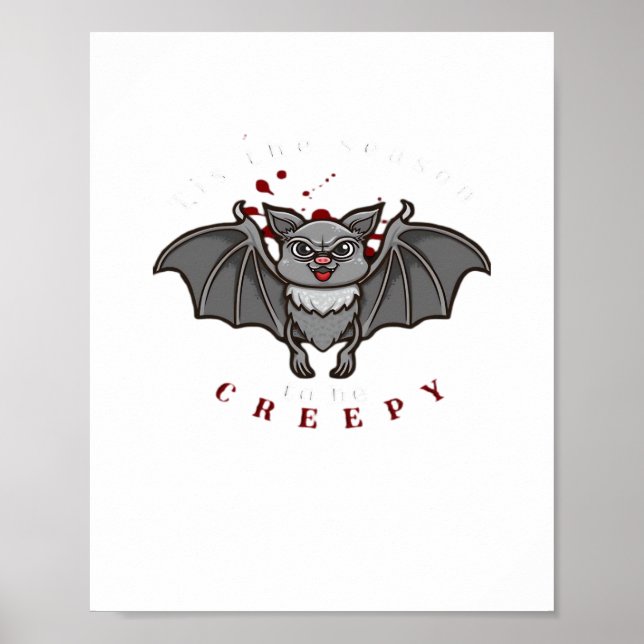 Póster Esta Es La Temporada De Ser Espeluznante (Frente)