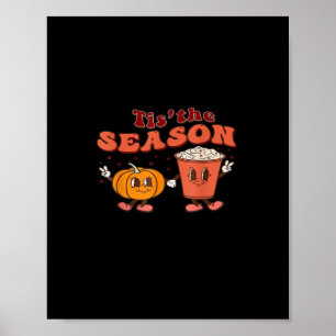 Póster Esta es la temporada Halloween Spice Fall Autumn P