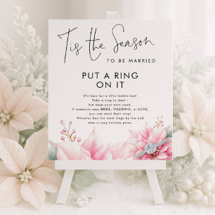 Póster Esta es la temporada Ring On It Bridal Shower Game