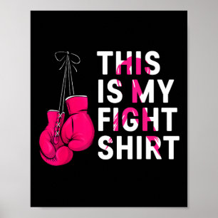 Póster Esta es mi lucha contra el cáncer de mama