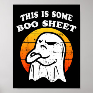 Póster Esta es una hoja de boom que hace que el fantasma 