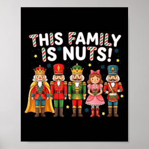 Póster Esta familia está loca Squad del Cascanueces Navid