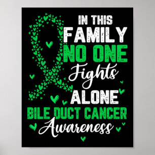 Póster Esta familia nadie lucha solo contra el cáncer de