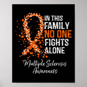 Póster Esta familia que nadie lucha sola contra la escler