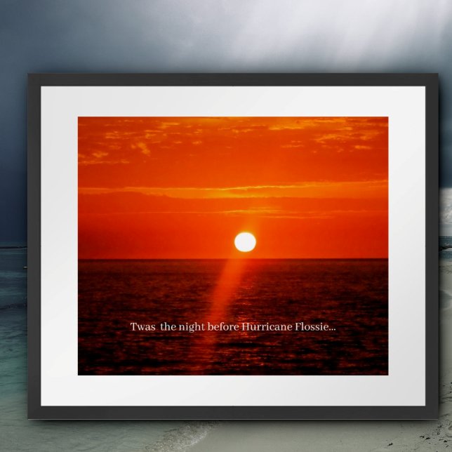 Póster Esta fue la noche antes del huracán Flossie (Subido por el creador)