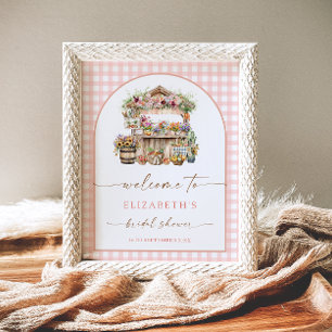 Póster Está fuera de la caída del mercado Bienvenida a la