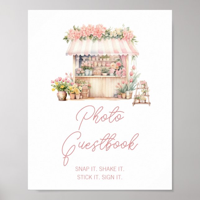 Póster Está fuera del mercado - Guía de fotos de la ducha (Frente)