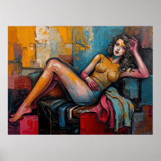 Póster “¿Está funcionando éste?” – Retrato de Jasmine