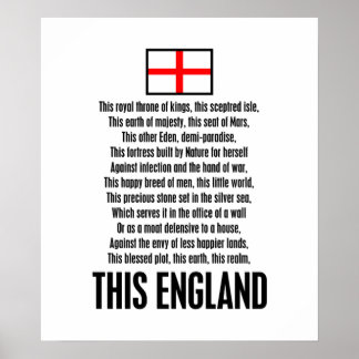Póster Esta Inglaterra