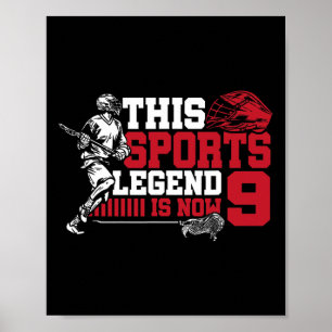 Póster Esta leyenda deportiva ahora es 9